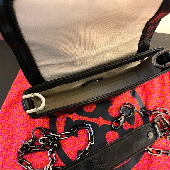 Tory Burch leather clutch & shoulder bag - Picture 6 of 10